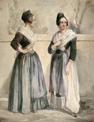 Habitantes de Arles en la época de Daudet y Bizet